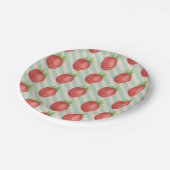 ベリーファースト誕生日プレート ペーパープレート (アングル)