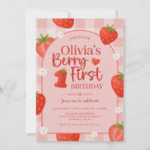 ベリーファースト誕生日招待状テンプレートベリーファースト 招待状 (正面)