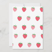 ベリーファースト誕生日招待状 招待状 (裏面)