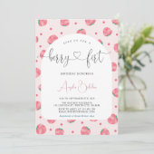 ?ベリーファースト誕生日招待状 招待状 (スタンド正面)