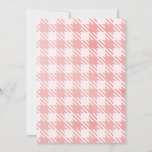 ベリーファースト誕生日招待状 招待状 (裏面)