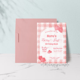 ベリーファースト誕生日招待状 招待状