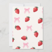 ベリーファースト誕生日招待状 招待状 (裏面)