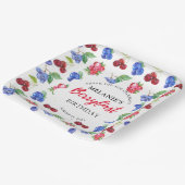 ベリーファースト誕生日紙プレート ペーパープレート (傾斜あり)