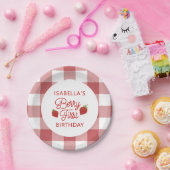 ベリーファースト誕生日紙プレート ペーパープレート (パーティー)