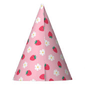 ベリーファースト誕生日1stバースデーストロベリー パーティーハット (裏面)