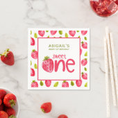 ベリーファースト誕生日 スタンダードカクテルナプキン (インサイチュ)