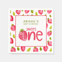 ベリーファースト誕生日 スタンダードカクテルナプキン
