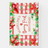 ベリーファースト誕生日 – ストロベリーファーストB 横断幕 (縦)