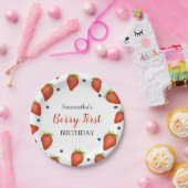 ベリーファースト誕生日 ペーパープレート (パーティー)