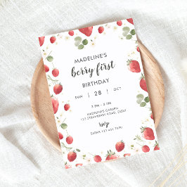ベリーファースト誕生日 招待状