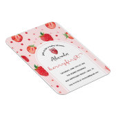 ベリーファースト誕生日、1st誕生日パーティーガール マグネット (右側)