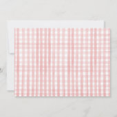 ベリーファースト1stストロベリーラズベリー誕生日 招待状 (裏面)