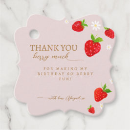 ベリーファースト1stストロベリー誕生日ありがとう フェイバータグ