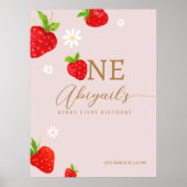 ベリーファースト1stストロベリー誕生日へようこそ ポスター (正面)