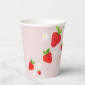 ベリーファースト1stストロベリー誕生日 紙コップ (右)