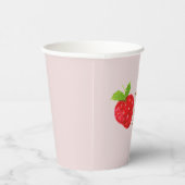 ベリーファースト1stストロベリー誕生日 紙コップ (右)