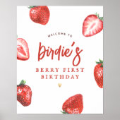 ベリーファースト・ガール・ファースト・バースデーパーティーへようこそ ポスター (正面)