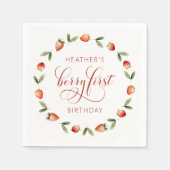 ベリーファースト スタンダードカクテルナプキン (正面)