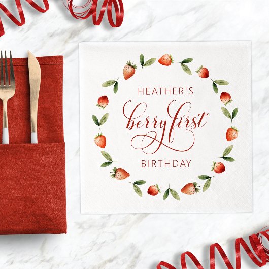 ベリーファースト スタンダードカクテルナプキン