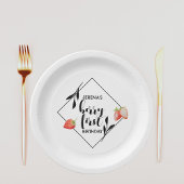 ベリーファースト |誕生日 |いちご |モダン | ペーパープレート