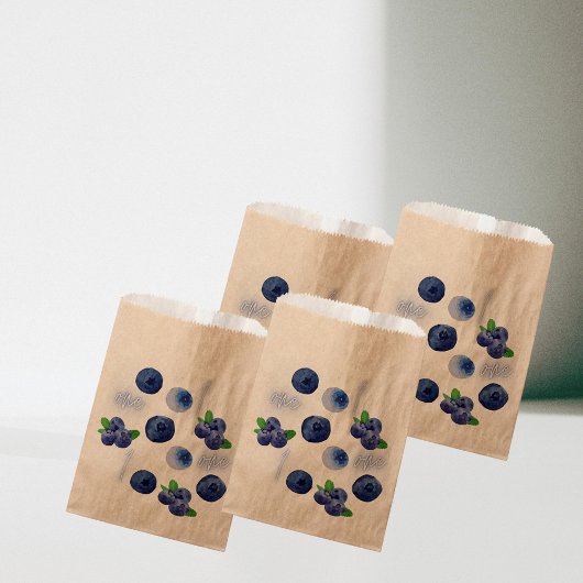 ベリーファースト |誕生日 |ブルーベリー |パターン フェイバーバッグ