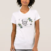 ベリーファースト |誕生日 | Blueberry モダン Mom Tシャツ (正面)