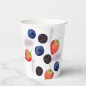 ベリーファースト |誕生日 | Mixed Berry |パターン 紙コップ (裏面)