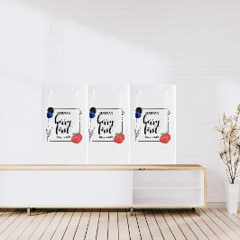 ベリーファースト |誕生日 | Mixed Berry |ミニマル | スモールペーパーバッグ