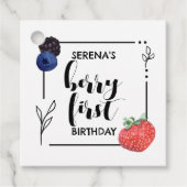 ベリーファースト |誕生日 | Mixed Berry |ミニマル | フェイバータグ (正面)