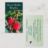 ベリーファーム 名刺 (正面/裏面)