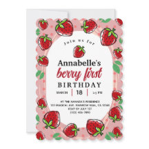 ベリーフリストロベリーファースト誕生日ガールズパーティー
