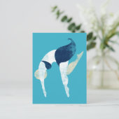 ベリーフロップかわいらしポストカード ポストカード (スタンド正面)