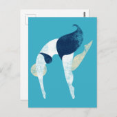 ベリーフロップかわいらしポストカード ポストカード (正面/裏面)