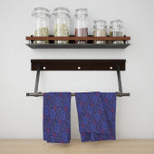 ベリーフローラの雨散布ファイバーのテクスチャ キッチンタオル