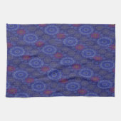 ベリーフローラの雨散布ファイバーのテクスチャ キッチンタオル (横)