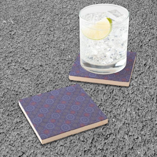 ベリーフローラの雨散布ファイバーのテクスチャ ストーンコースター