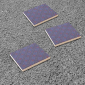 ベリーフローラの雨散布ファイバーのテクスチャ ストーンコースター