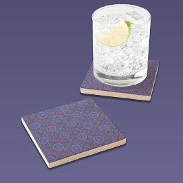 ベリーフローラの雨散布ファイバーのテクスチャ ストーンコースター