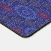 ベリーフローラの雨散布ファイバーのテクスチャ デスクマット (コーナー)