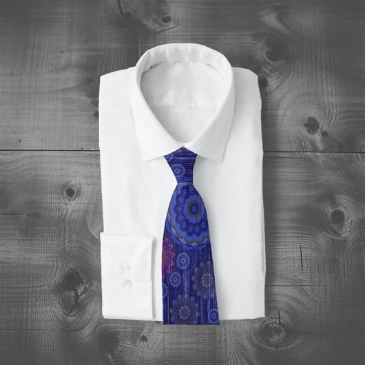 ベリーフローラの雨散布ファイバーのテクスチャ ネクタイ