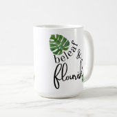 ベリーフ信じとフローシュ コーヒーマグカップ (正面右)