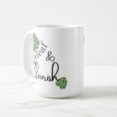 ベリーフ信じとフローシュ コーヒーマグカップ (正面左)