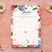 ベリーブライダルシャワーブライダルギフトビンゴゲーム 招待状