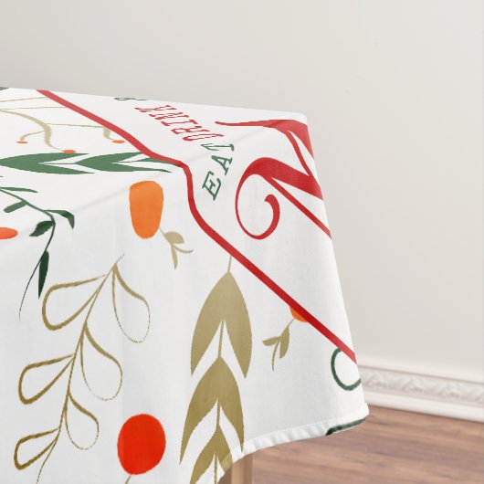 ベリーブランチ食べ、ドリンクBe Merry Christmasパーティー テーブルクロス (インサイチュ)