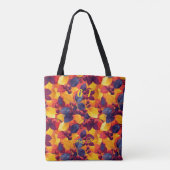 ベリーブリストートと紅葉とベリー トートバッグ (裏面)