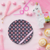 ベリーブリスパターンと名前をカスタムする ペーパープレート (パーティー)