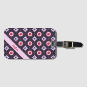 ベリーブリスパターンと名前をカスタムする ラゲッジタグ (正面横)