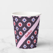 ベリーブリスパターンと名前をカスタムする 紙コップ (正面)