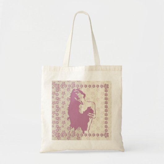 ベリーブロッサム – 印刷バッグ トートバッグ (正面)